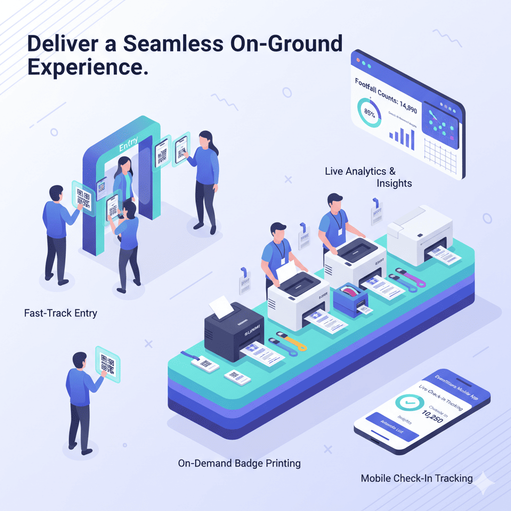 During the Event — Manage & Engage attendees in real-time