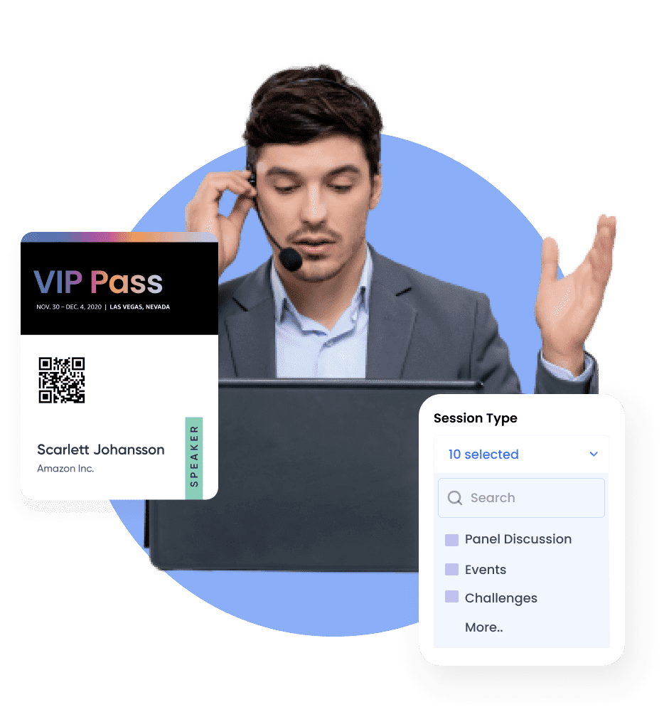 Event Session Tracking & Management Software