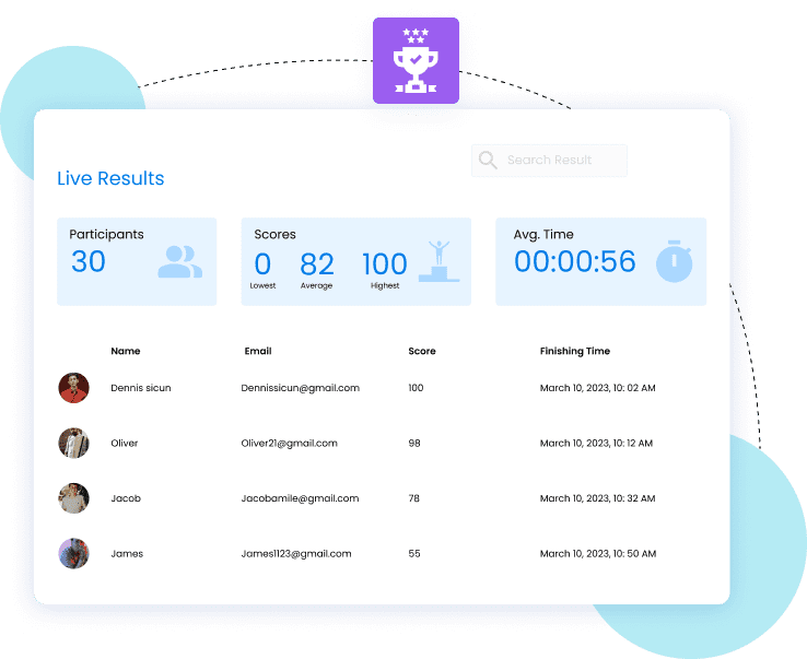 Live Trivia Event Software