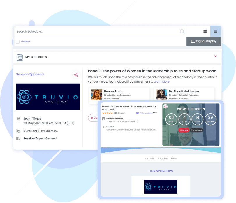 Digital Session Boards