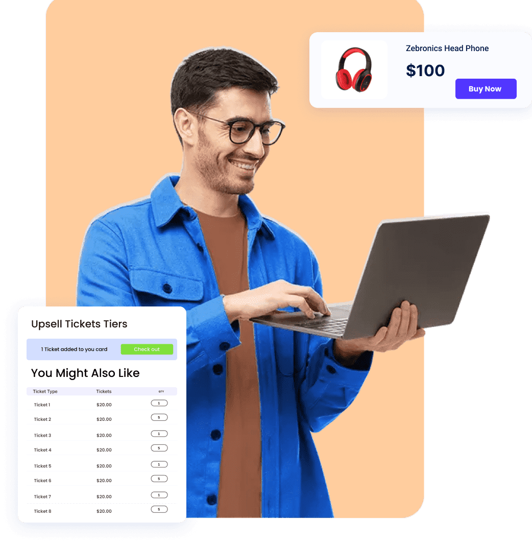Conference registration software.